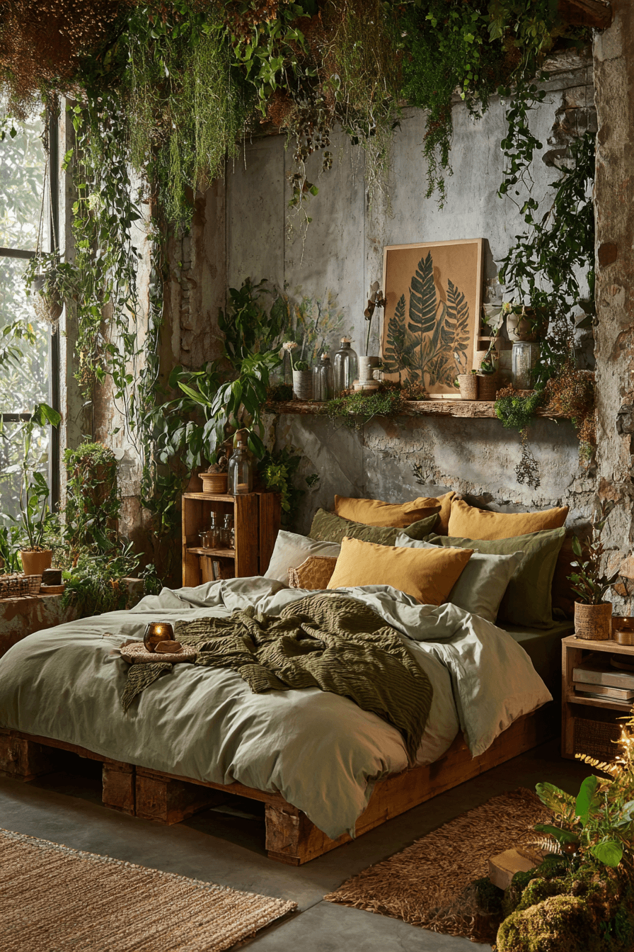 29 Nature Themed Bedroom Ideas for People Who Miss the Outdoors 18