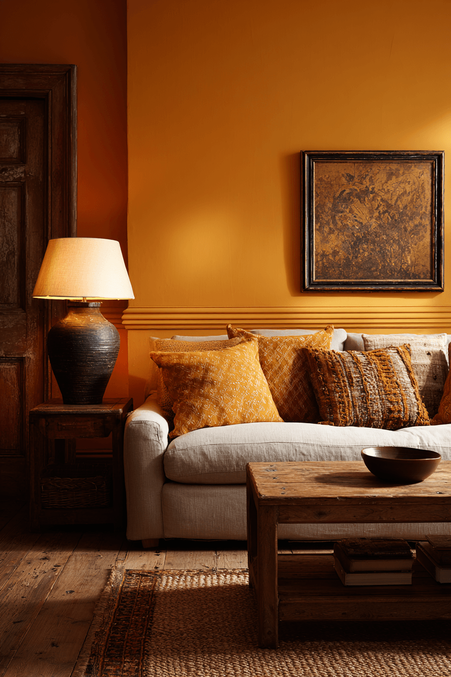 29 Warm Earthy Living Rooms That Ground You 18