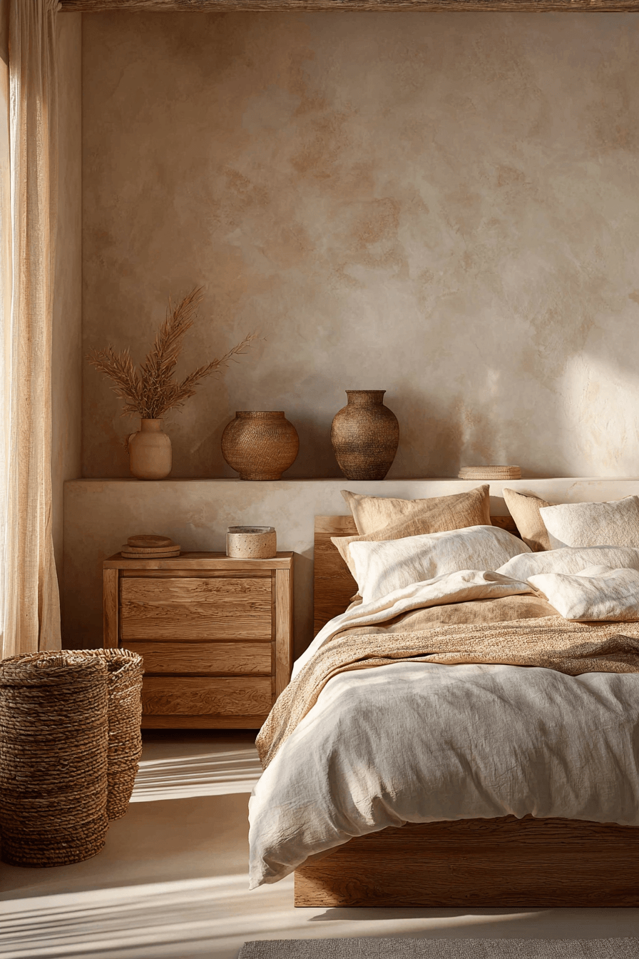 29 Warm Beige Bedrooms That Feel Like a Hug 18