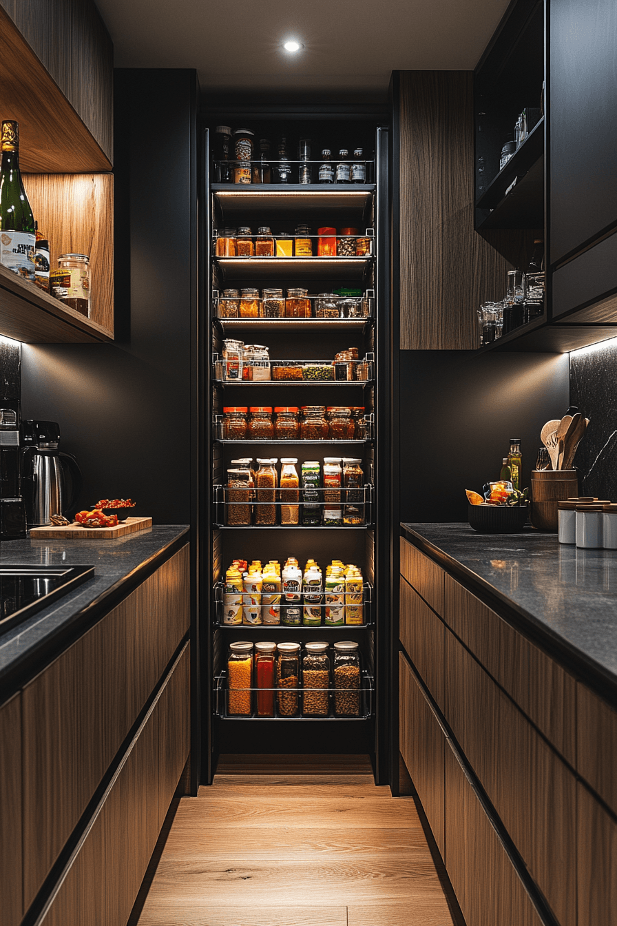 29 Kitchen Pantry Design Ideas That Maximize Storage and Style 18