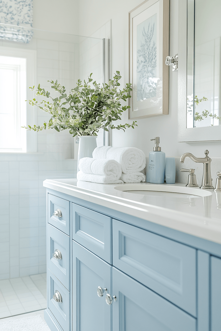 29 Beachy Bathroom Ideas That Feel Like a Morning at the Shore 18 Beachy Bathroom
