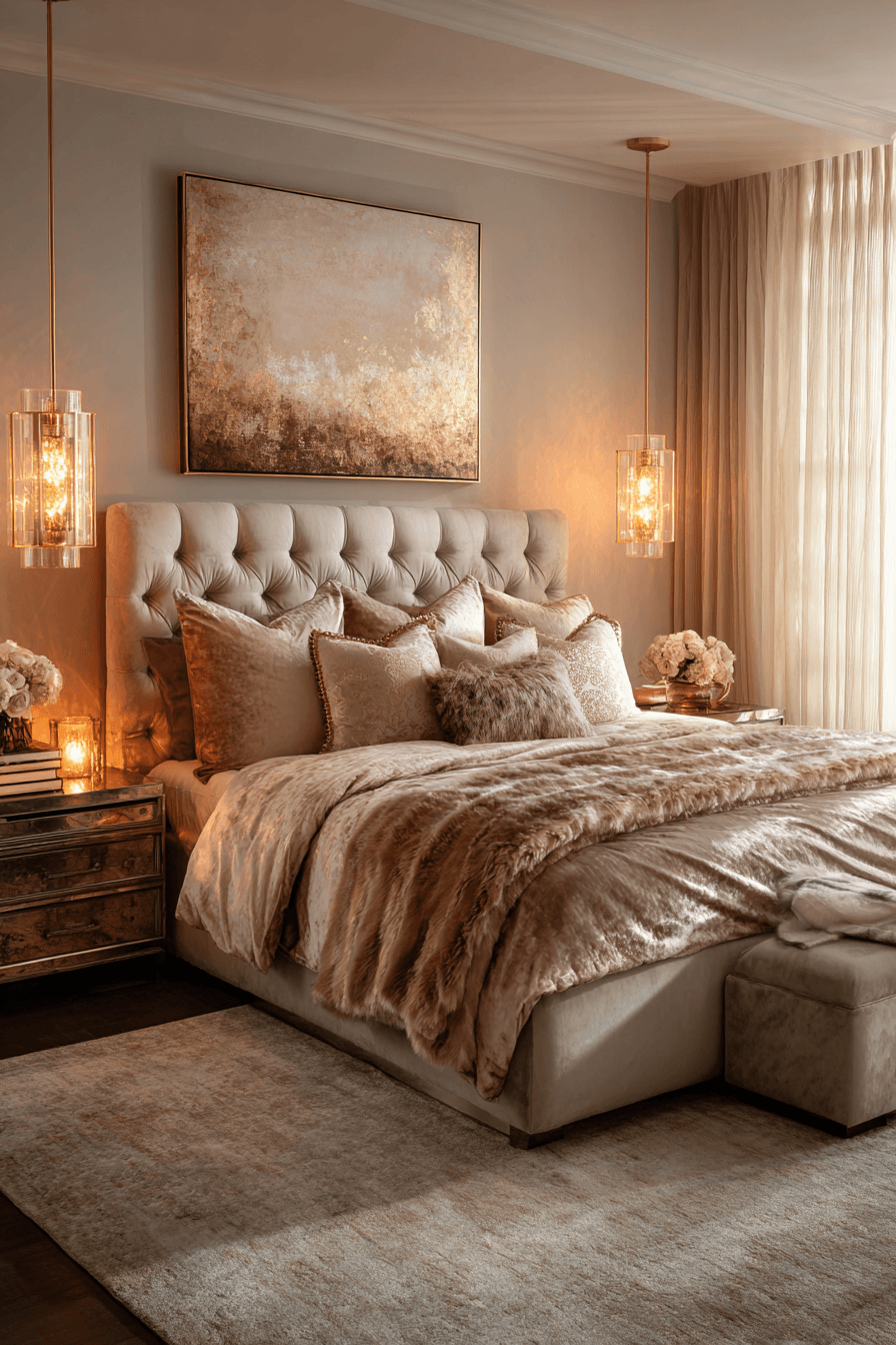 29 Warm Bedrooms That Feel Like Sunday Morning 18