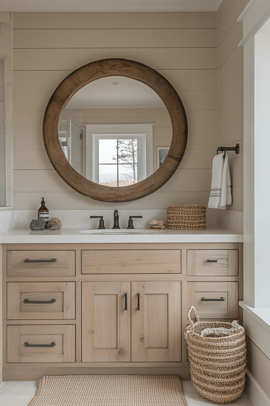 29 Ocean Themed Bathroom Ideas That Feel Like a Dip in the Sea 19