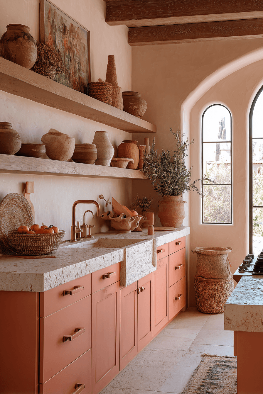 29 Colored Kitchen Cabinets That Make You Want to Cook 19