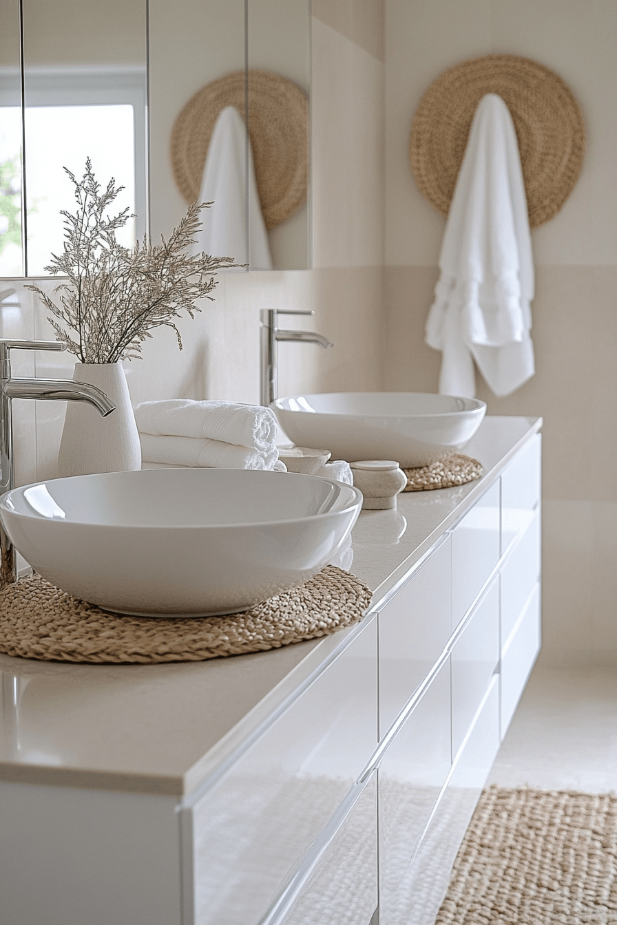 29 Coastal Bathroom Ideas That Bring Beach House Bliss to Your Home 19