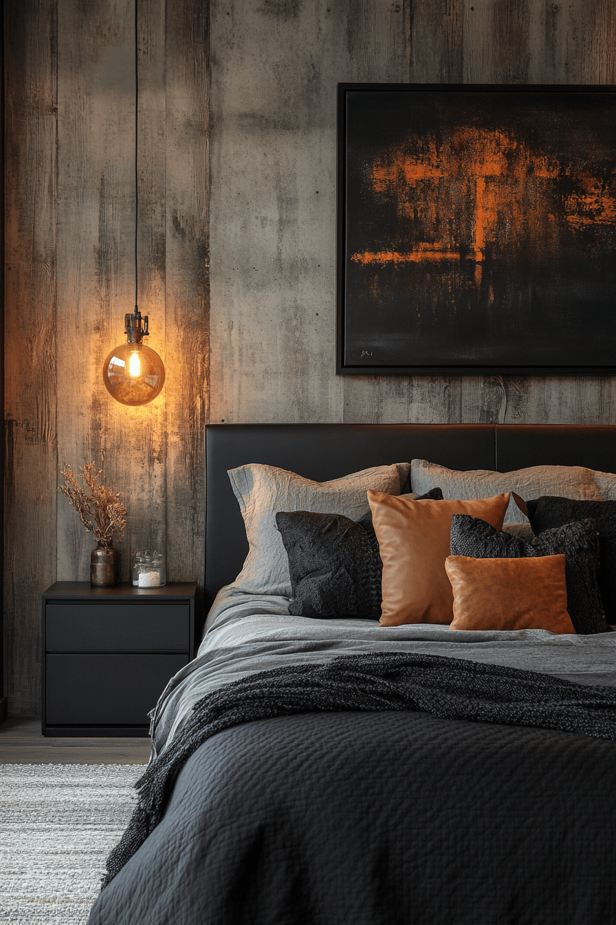 29 Black Themed Bedroom Ideas That Feel Cozy, Not Depressing 19
