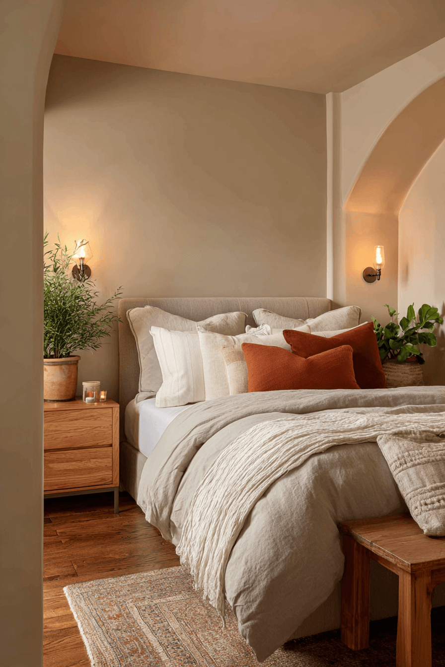 29 Warm Bedroom Ideas for People Who Hate Cold Mornings 19