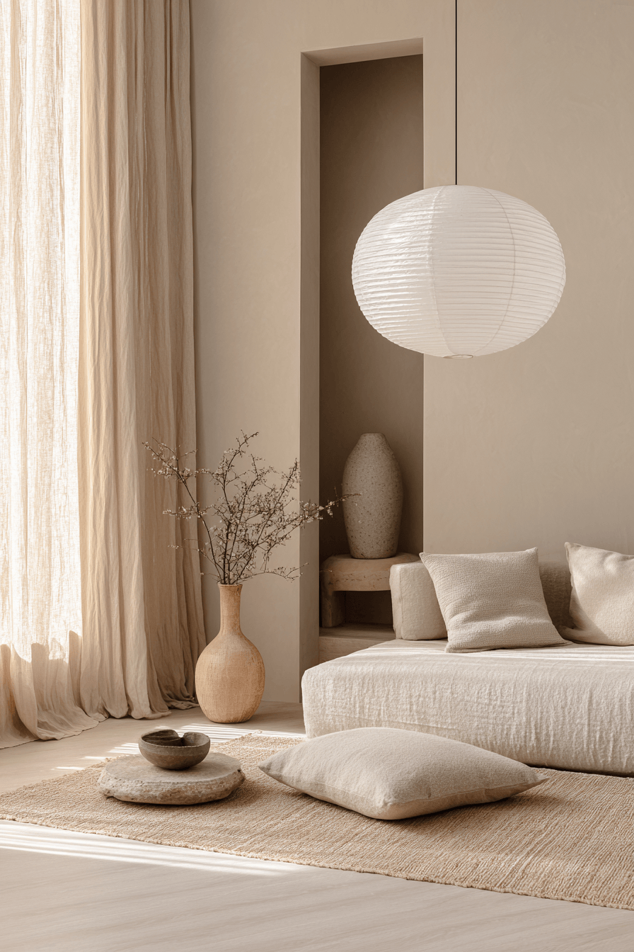 29 Warm Beige Living Rooms for Quiet Evenings 19