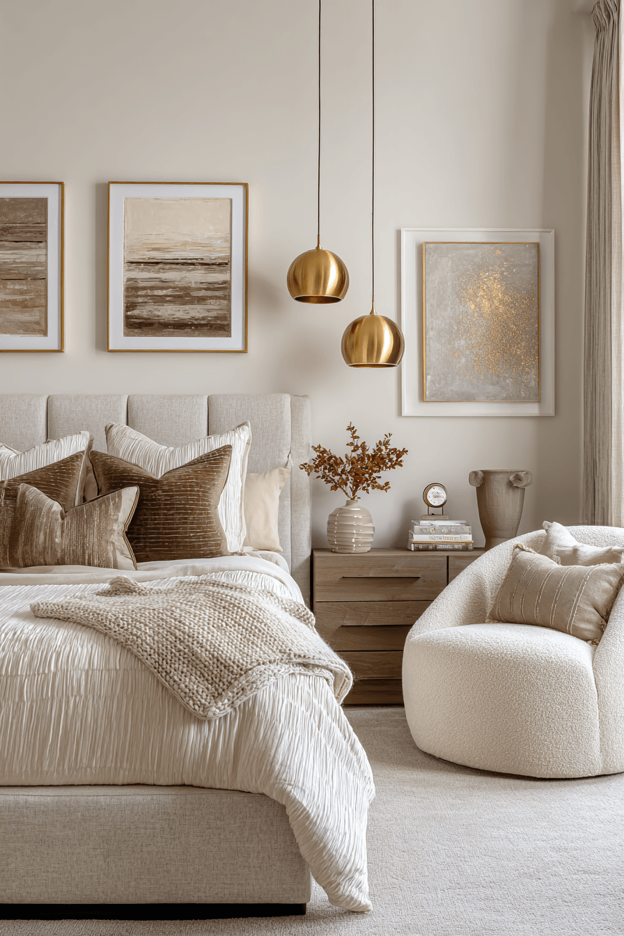 29 Warm Neutral Bedroom Ideas That Calm You Down 19