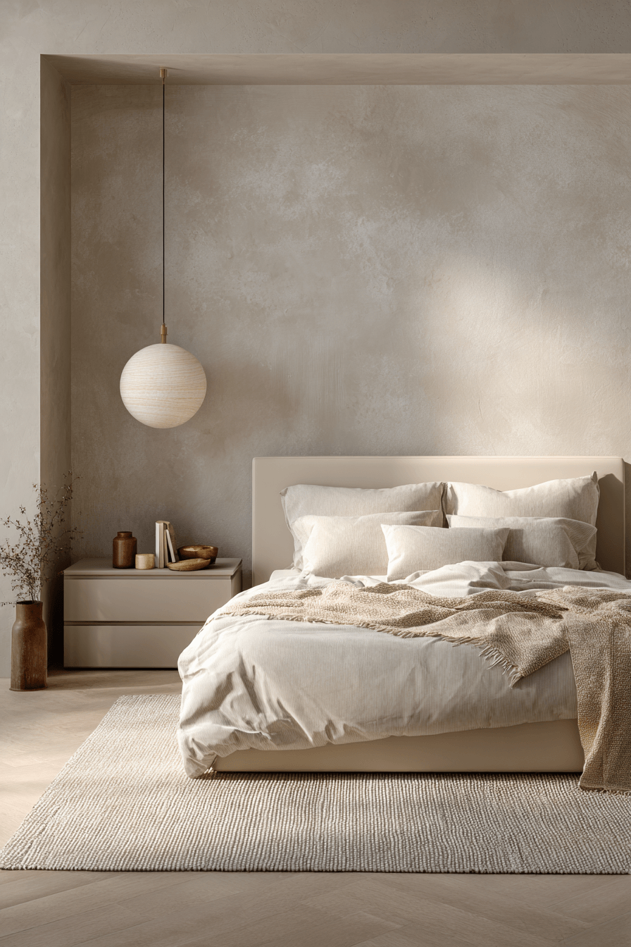 29 Warm Beige Bedrooms That Feel Like a Hug 19