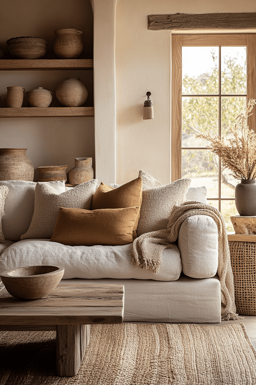 29 Warm Boho Living Rooms With Real Character 19