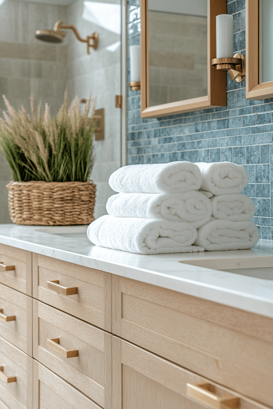 29 Modern Coastal Bathroom Ideas That Feel Like a Spa Without the Price 19