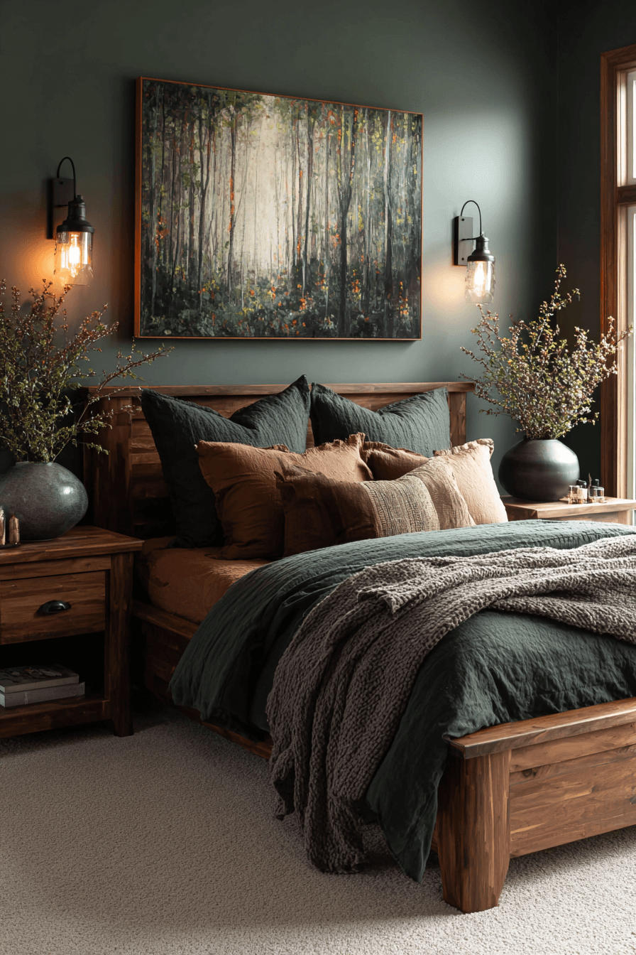 29 Forest Themed Bedroom Ideas That Bring the Outside In 2