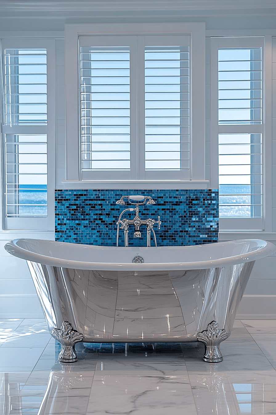 29 Coastal Bathroom Ideas That Bring Beach House Bliss to Your Home 2