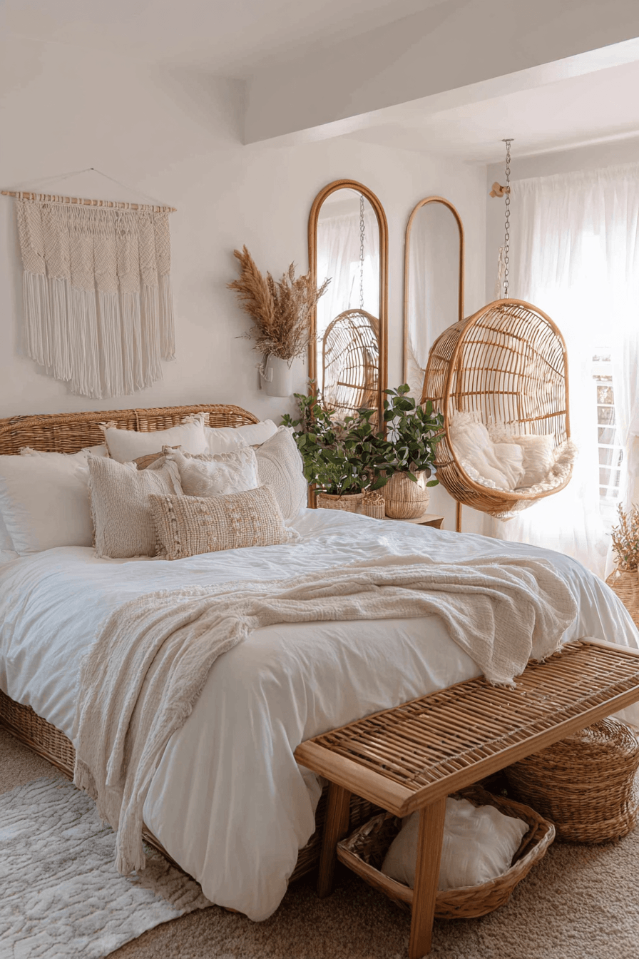 29 Beachy Boho Bedrooms That Feel Like a Slow Sunday by the Water 2