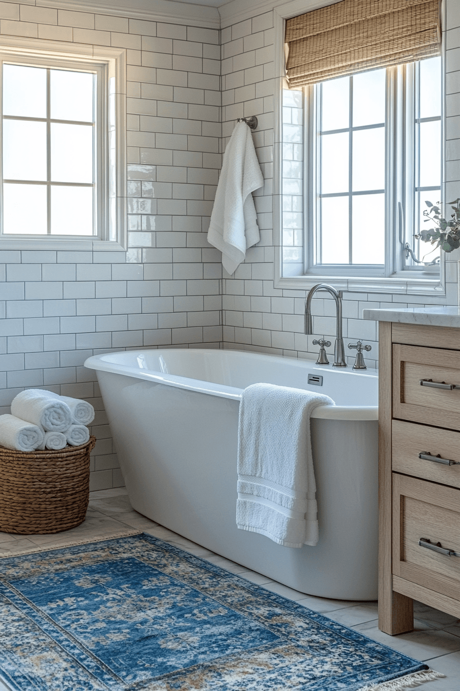 29 Beachy Bathroom Ideas That Feel Like a Morning at the Shore 2 Beachy Bathroom