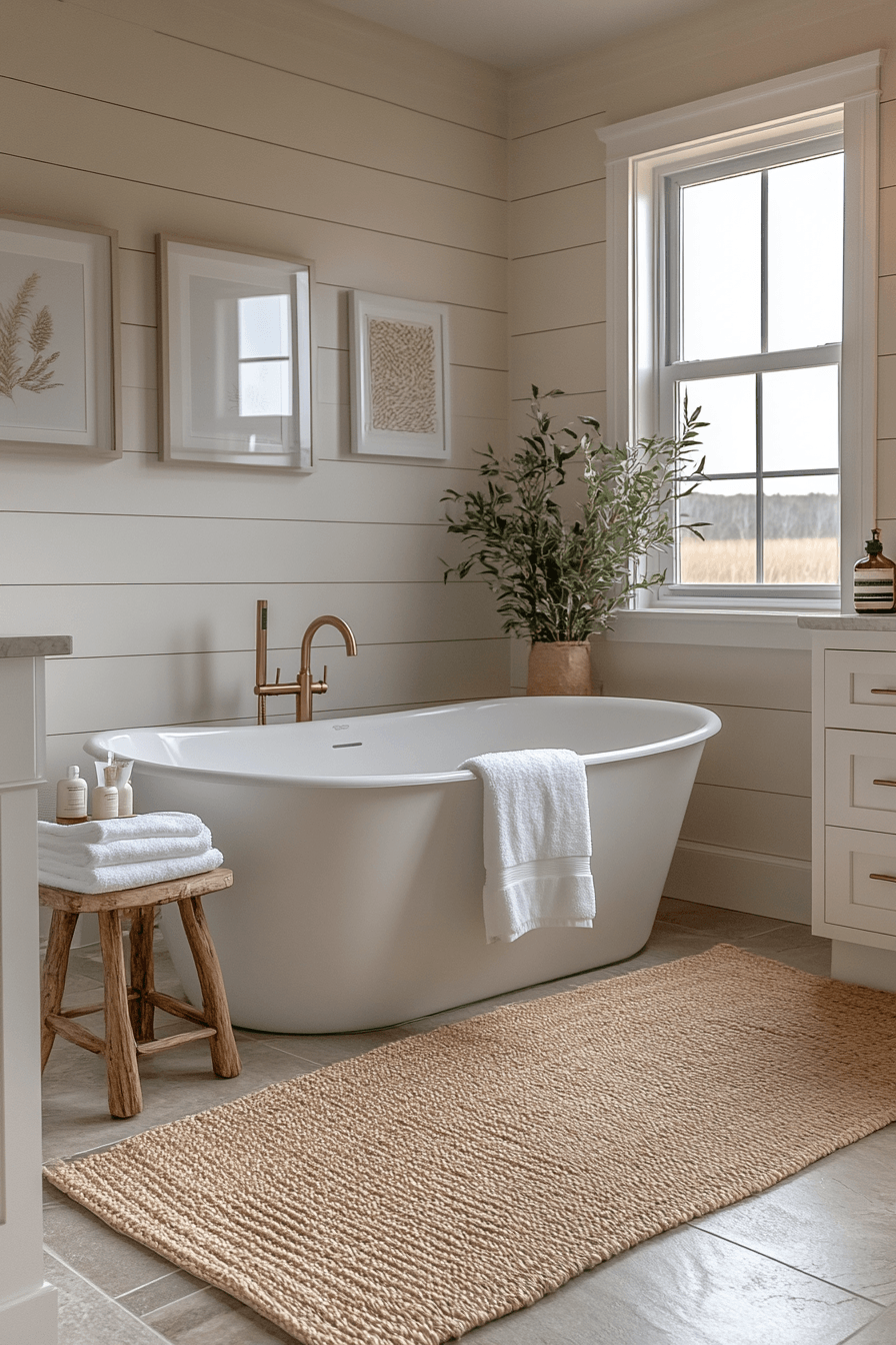 29 Modern Coastal Bathroom Ideas That Feel Like a Spa Without the Price 2