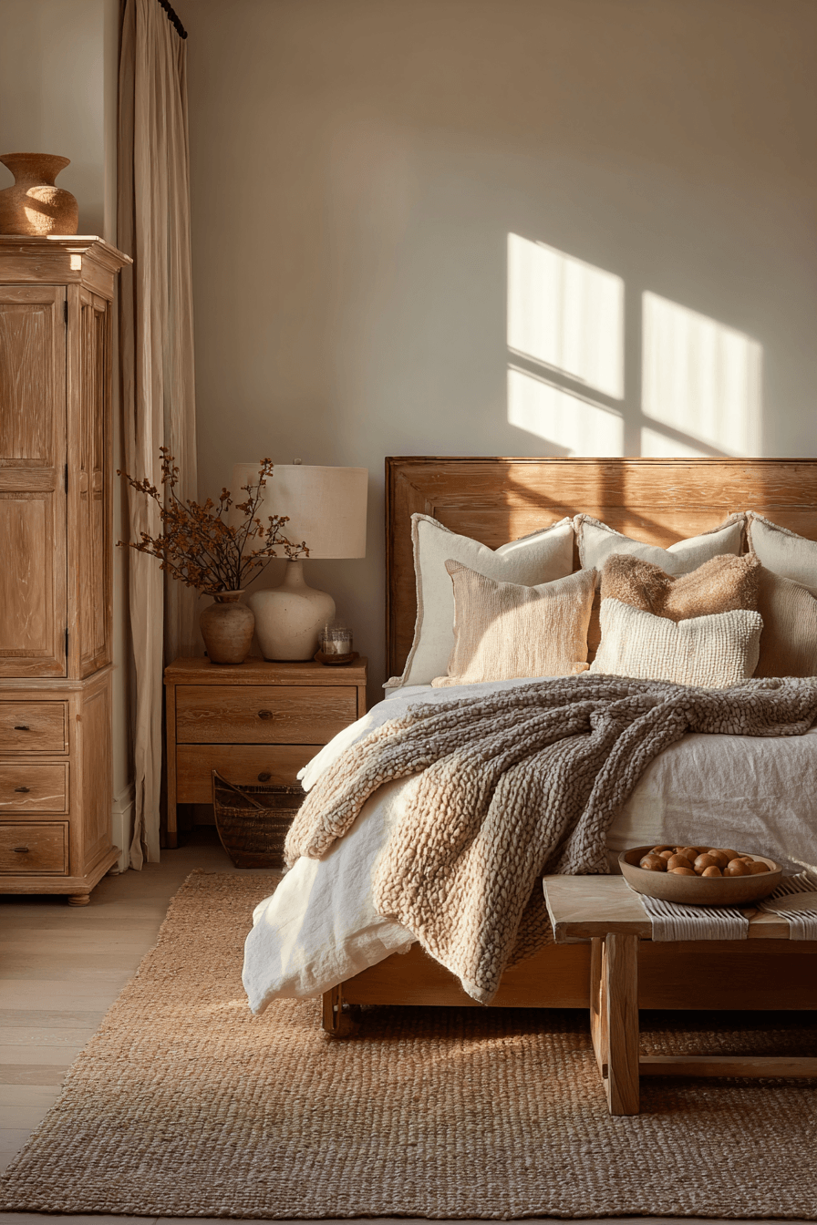 29 Warm Bedroom Ideas for People Who Hate Cold Mornings 2