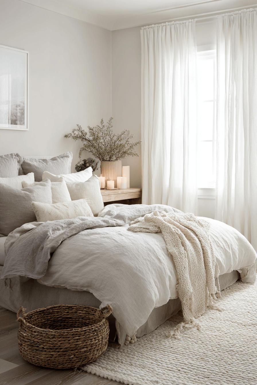 29 Warm Neutral Bedroom Ideas That Calm You Down 20
