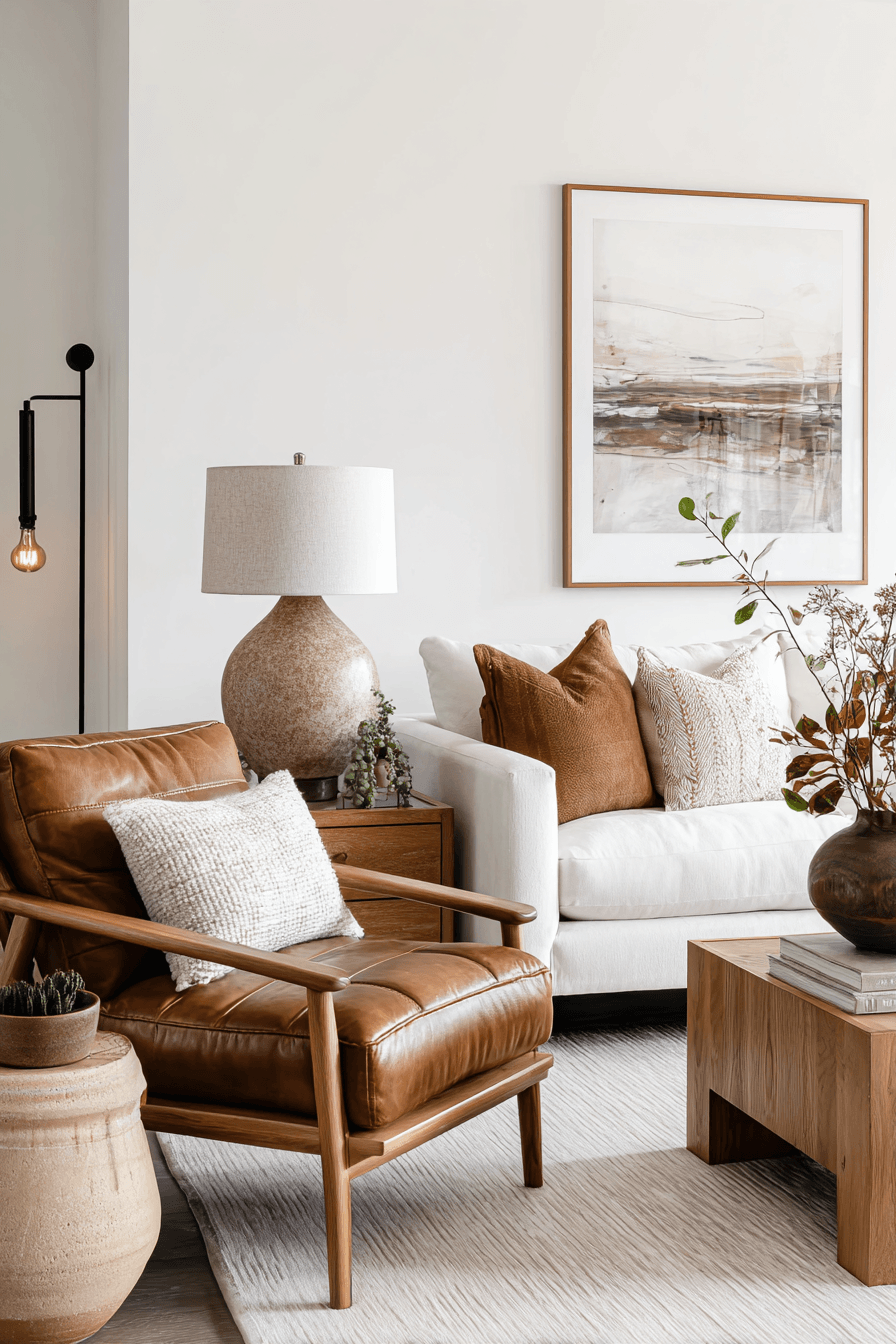 29 Warm Earthy Living Rooms That Ground You 20