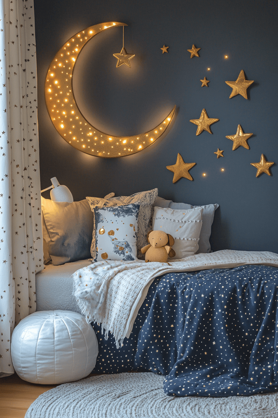 29 Space Themed Bedroom Ideas for Kids Who Want to Sleep on the Moon 20