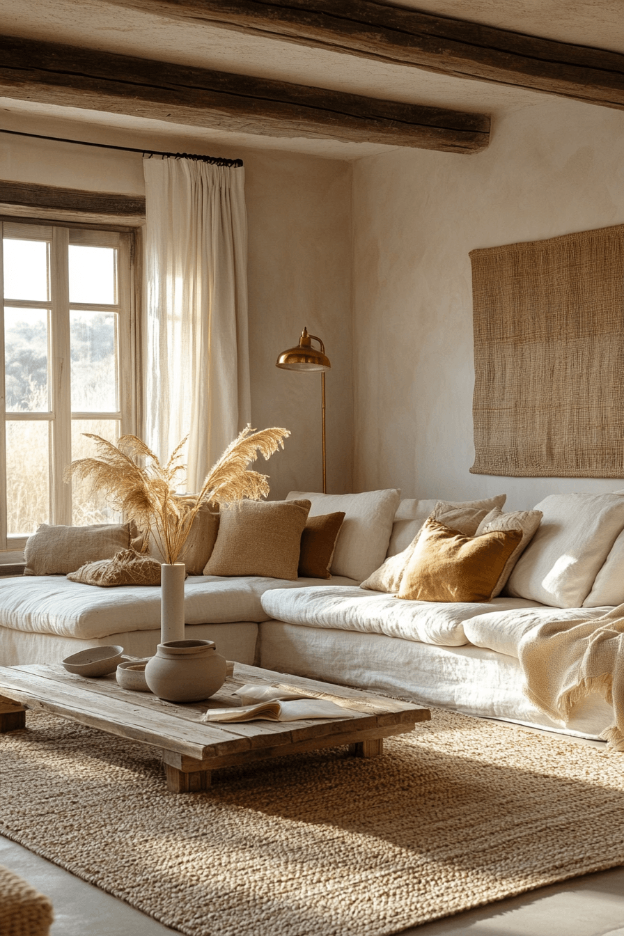 29 Warm Rustic Living Rooms That Feel Like a Cabin 20