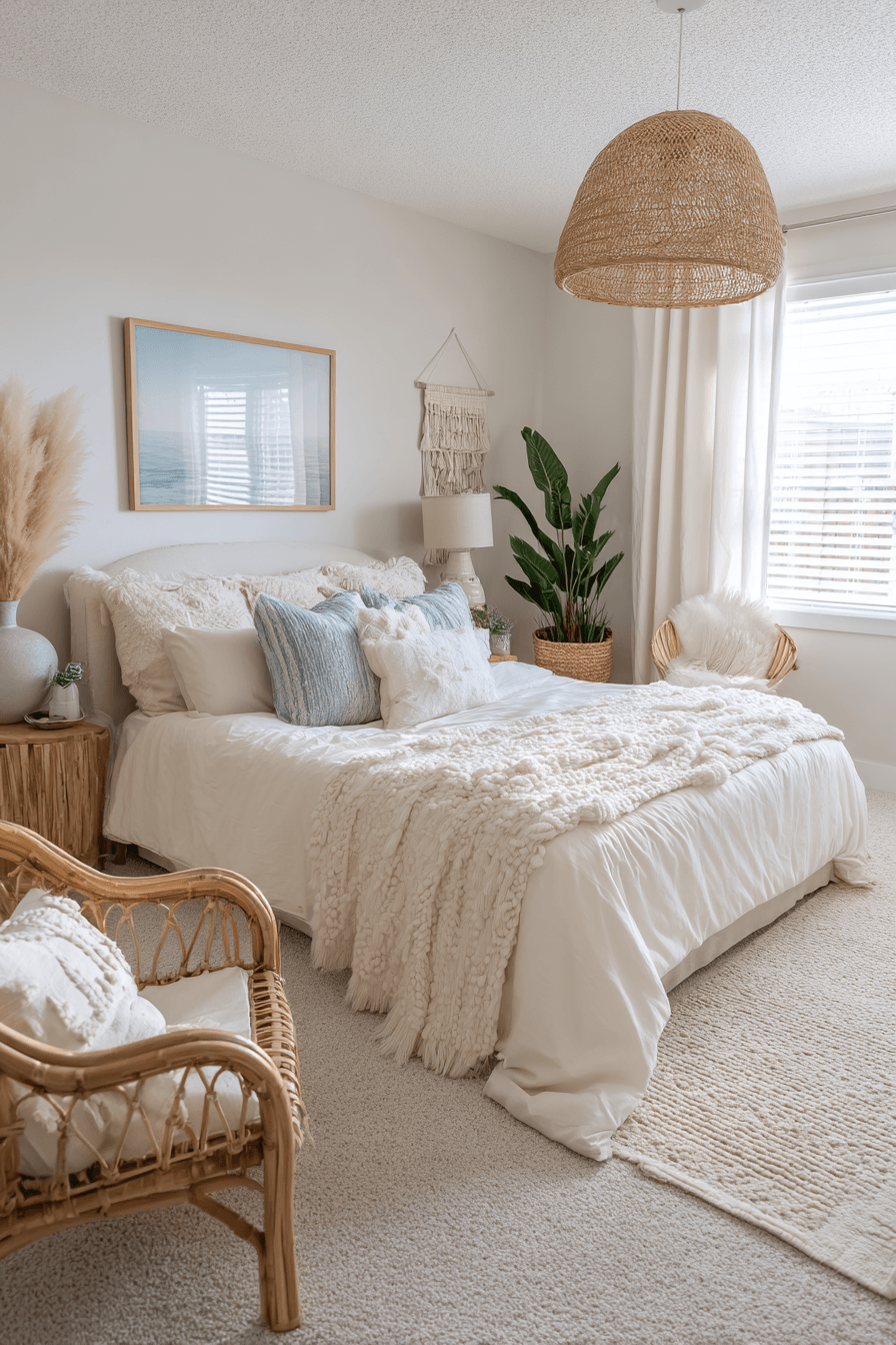 29 Beachy Boho Bedrooms That Feel Like a Slow Sunday by the Water 20