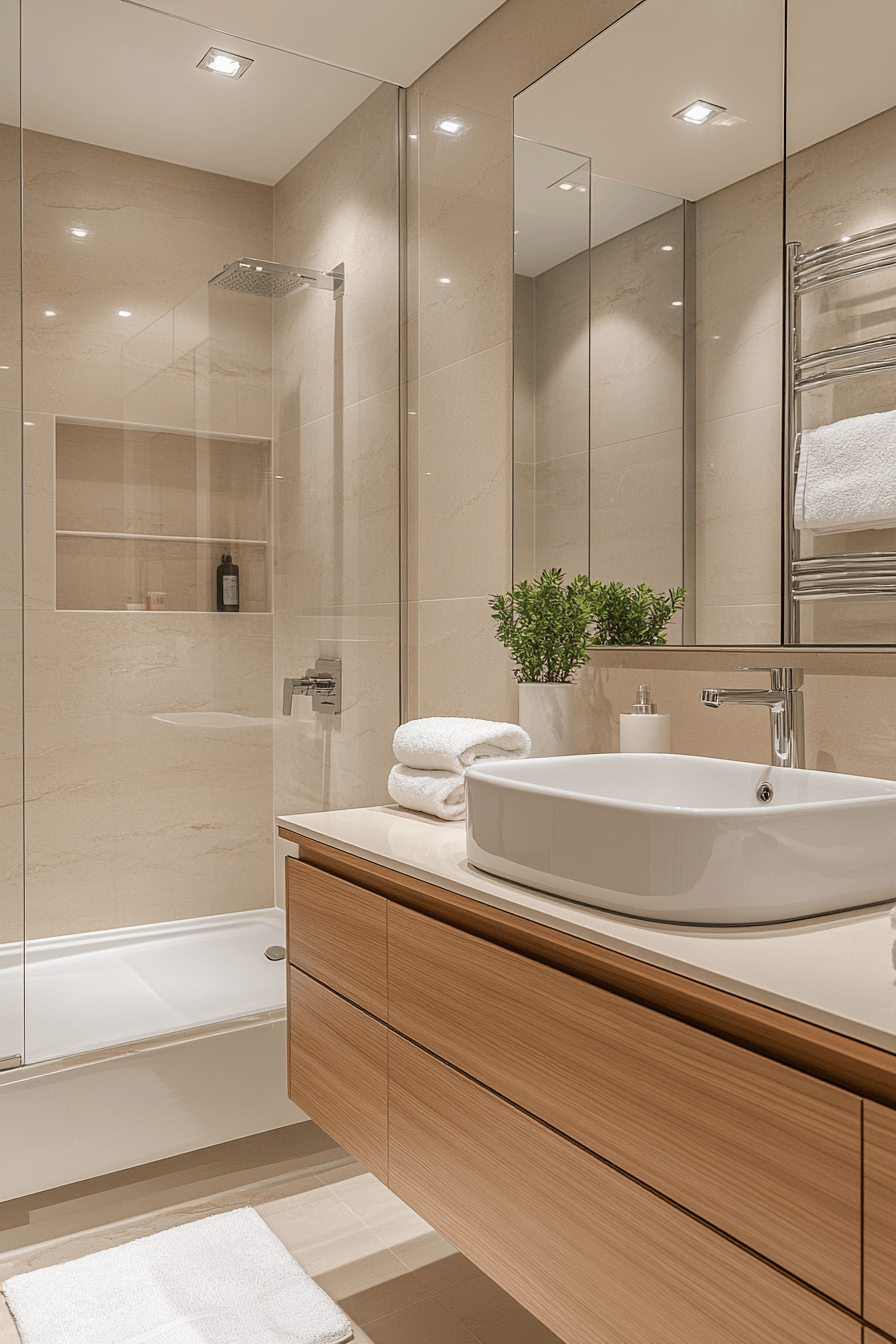 29 Apartment Bathroom Ideas That Maximize Style in Small Spaces 20