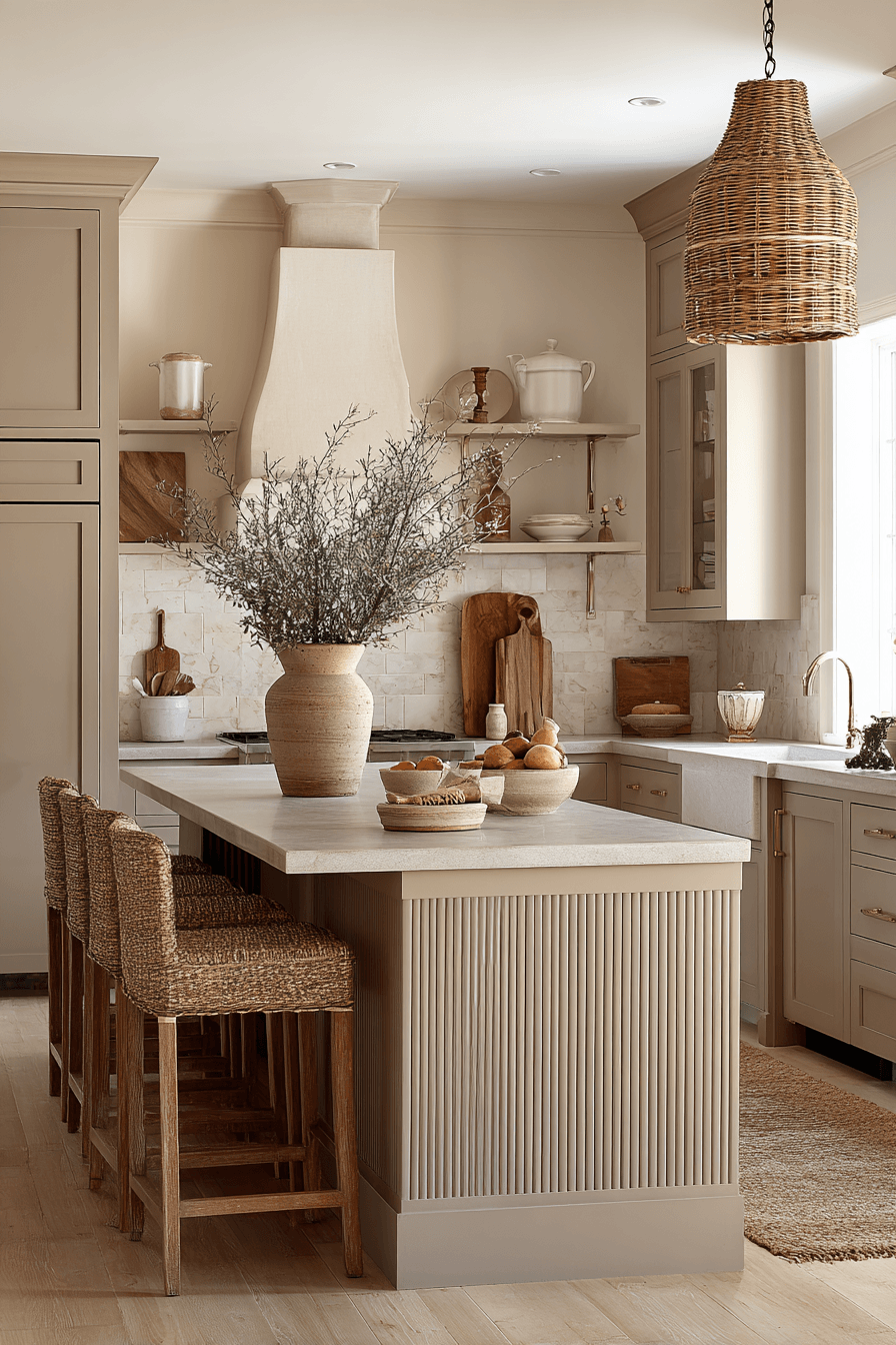 29 Warm Neutral Kitchens That Make You Want to Cook Slowly 20
