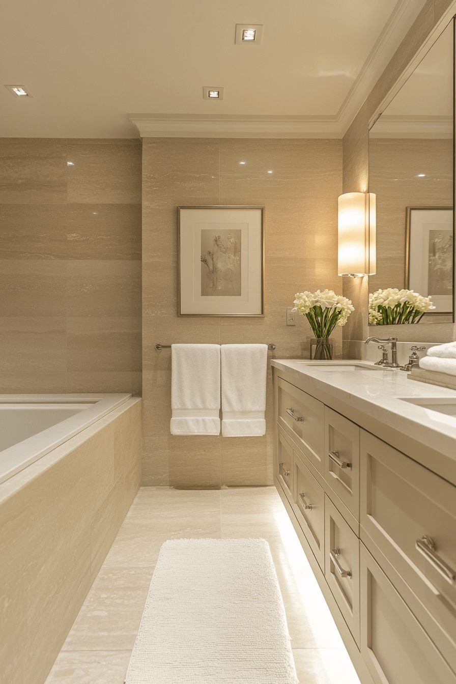 29 Beige Bathroom Ideas That Create a Spa-Like Sanctuary at Home 21