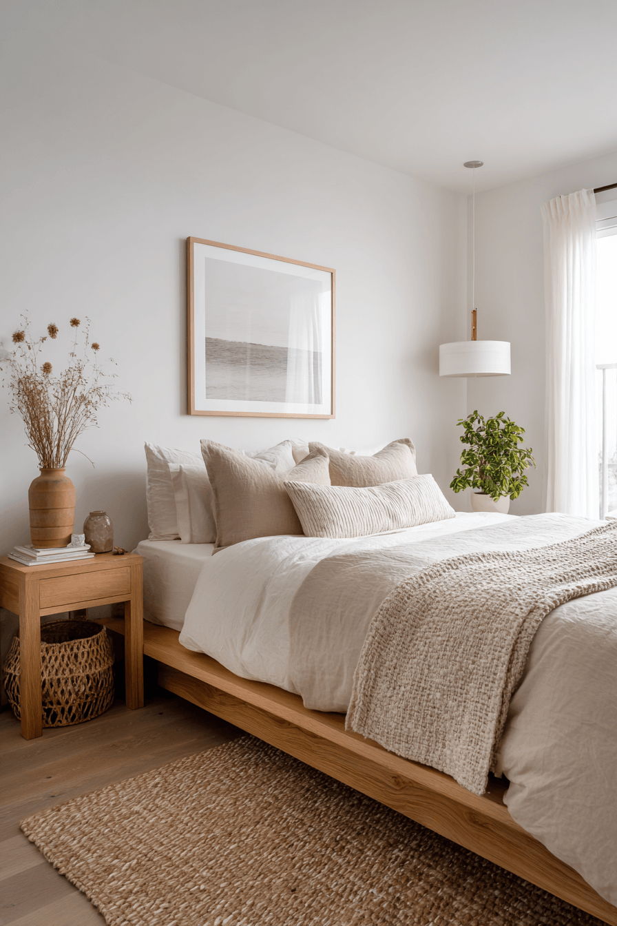 29 Warm Neutral Bedroom Ideas That Calm You Down 21