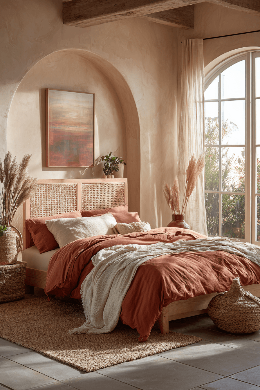 29 Warm Bedroom Aesthetic Ideas That Make You Want to Stay In 21