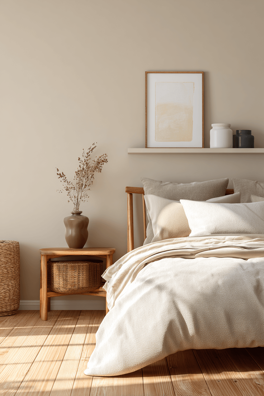 29 Warm Beige Bedrooms That Feel Like a Hug 21