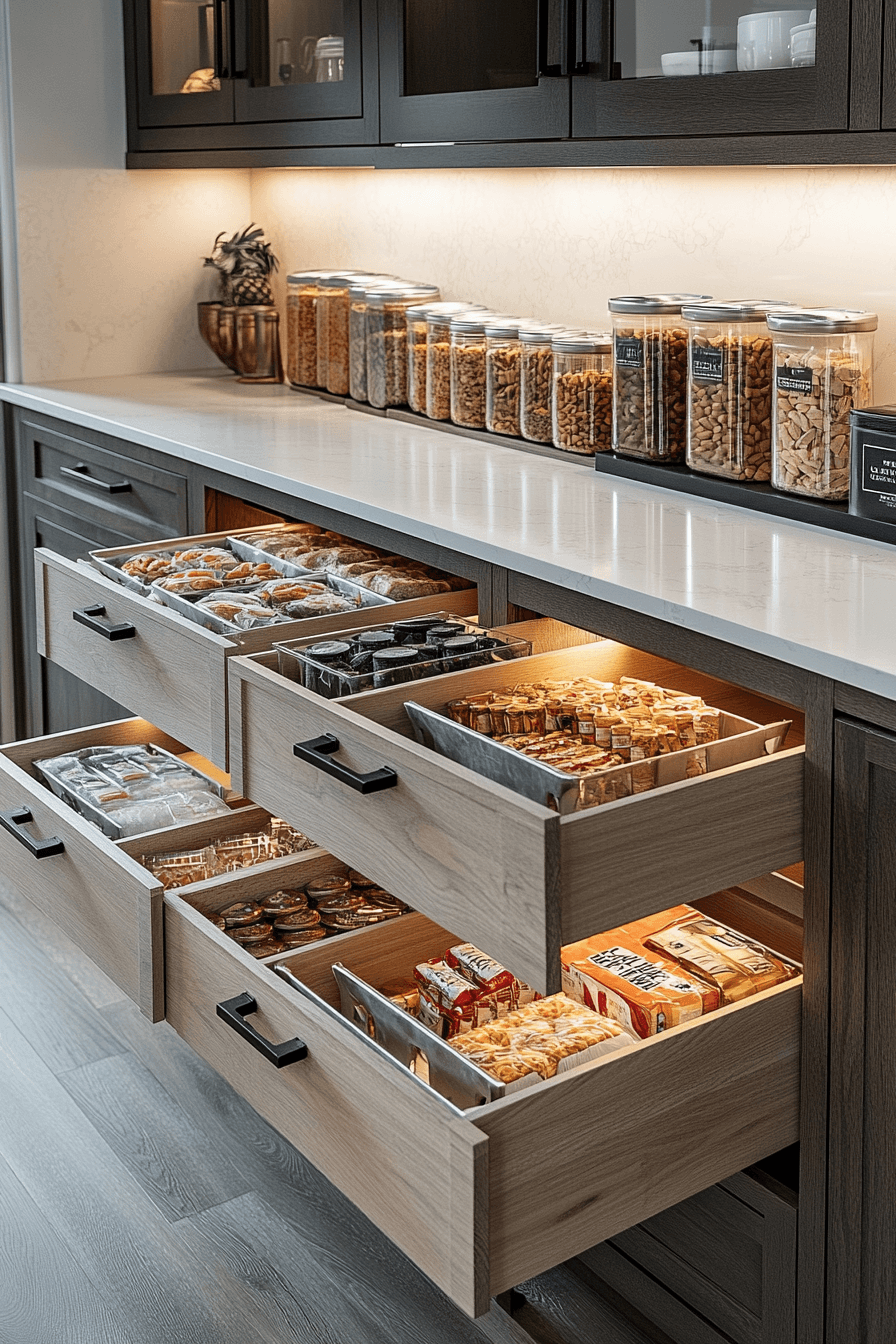 29 Kitchen Pantry Design Ideas That Maximize Storage and Style 21