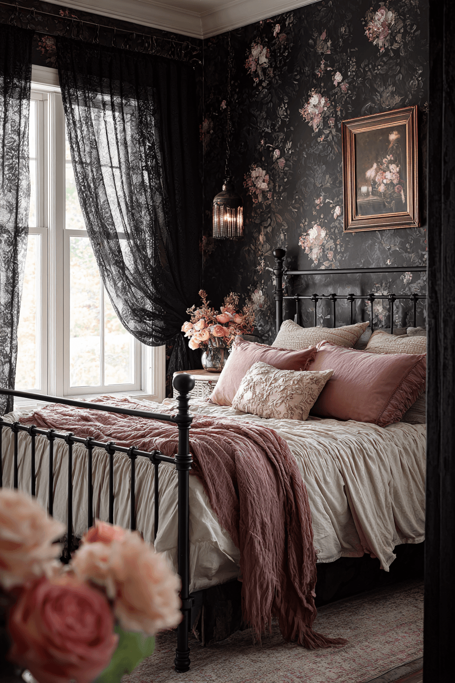 29 Black Themed Bedroom Ideas That Feel Cozy, Not Depressing 21