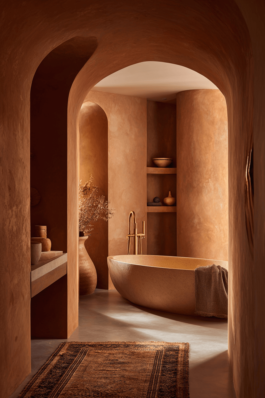 29 Terracotta Bathroom Ideas That Warm Up Your Space With Earthy Elegance 21