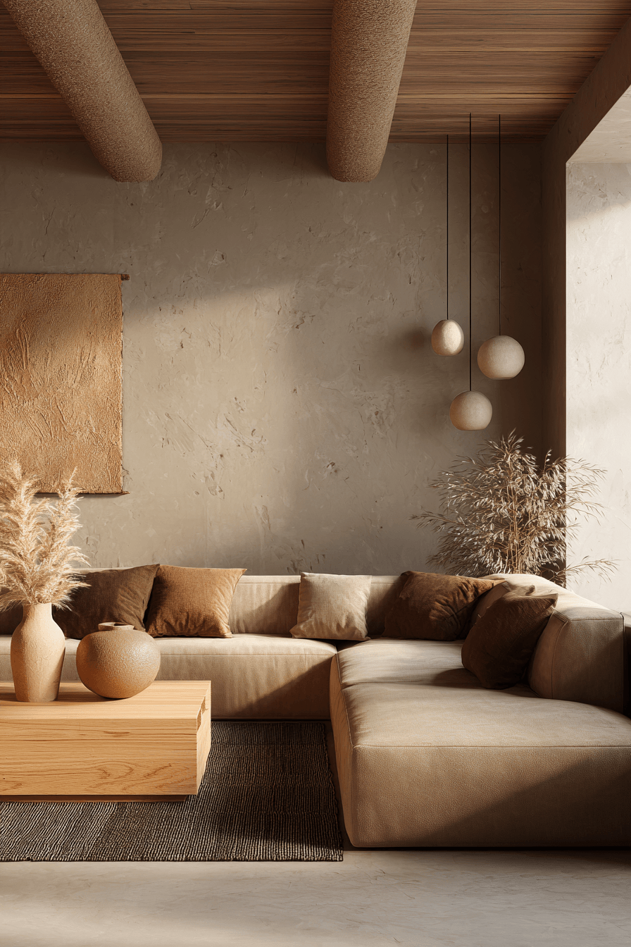 29 Warm Earthy Living Rooms That Ground You 21