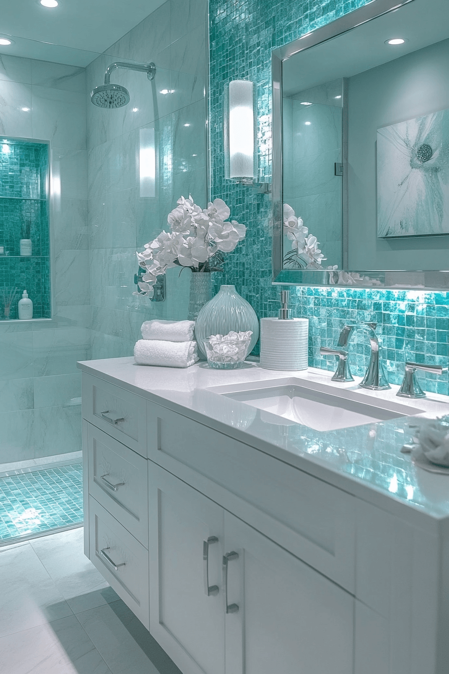 29 Coastal Bathroom Ideas That Bring Beach House Bliss to Your Home 22