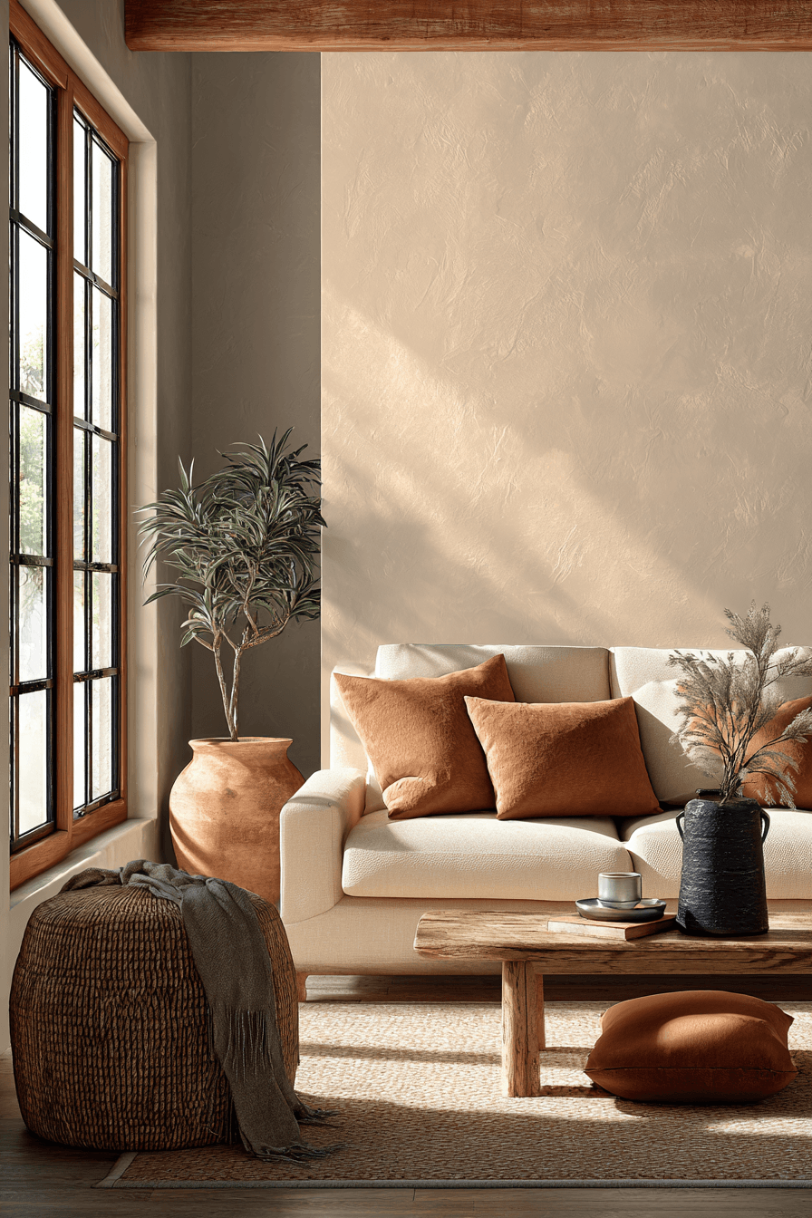29 Warm Earthy Living Rooms That Ground You 22