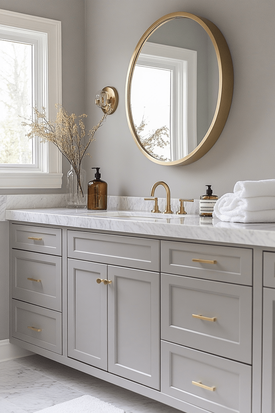 29 Grey Bathroom Ideas That Will Transform Your Space Into a Spa-Like Sanctuary 22