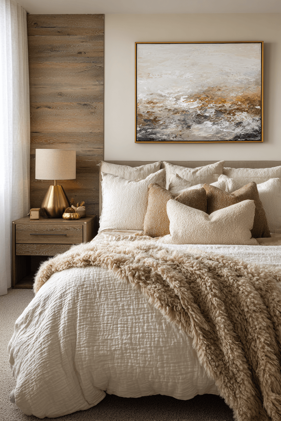 29 Warm Bedrooms That Feel Like Sunday Morning 22
