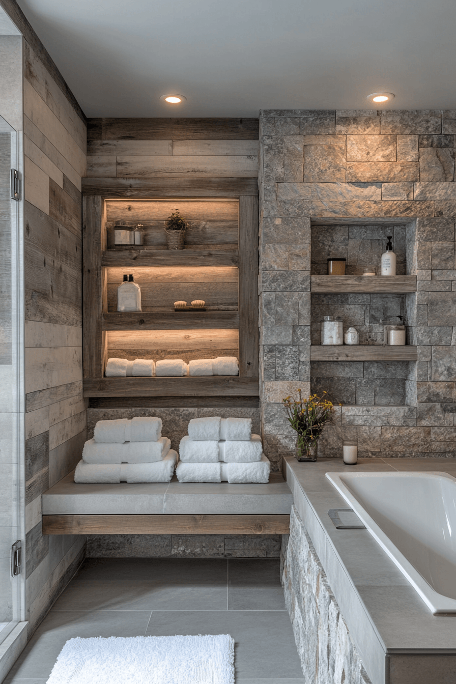 29 Rustic Bathroom Ideas That Bring Warmth and Character to Your Home 22