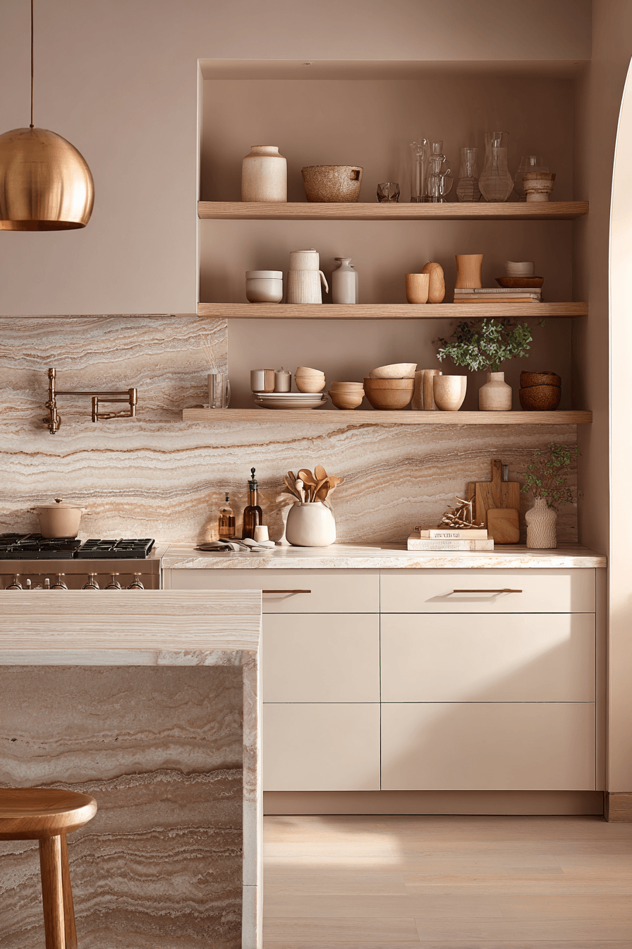 29 Warm Neutral Kitchens That Make You Want to Cook Slowly 22