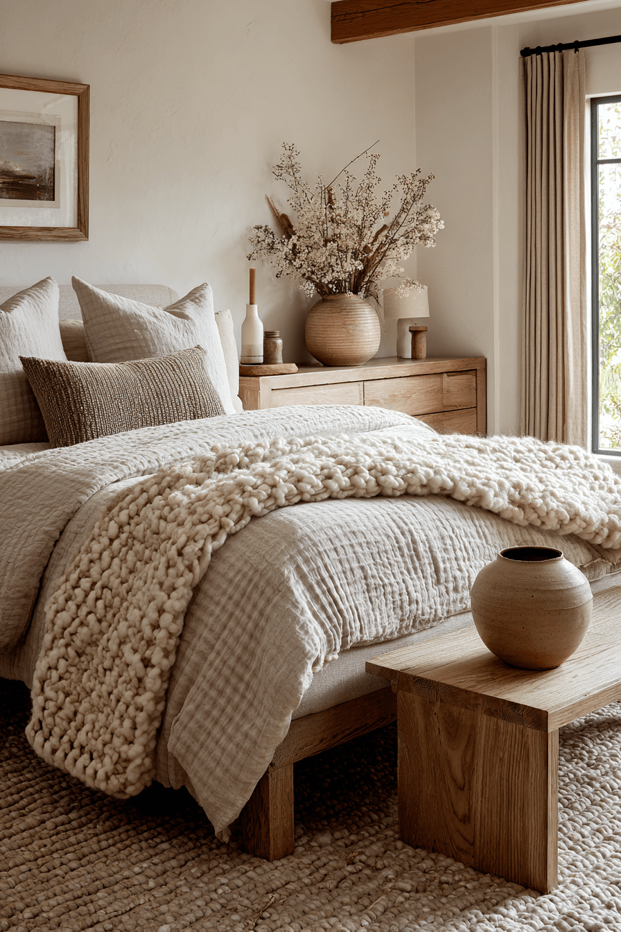 29 Warm Bedrooms That Feel Like Sunday Morning 23