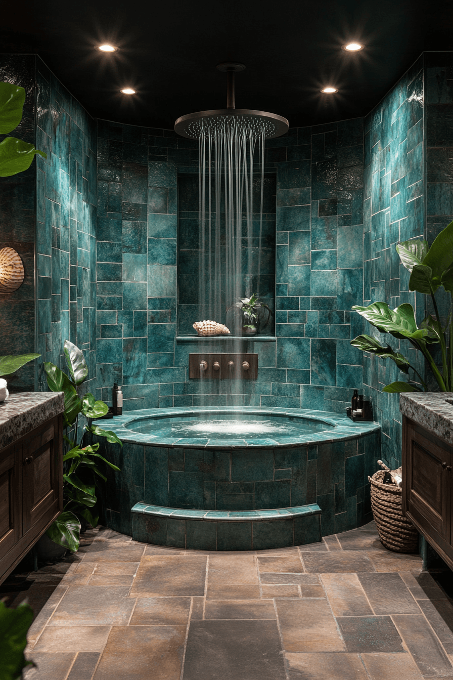 29 Ocean Themed Bathroom Ideas That Feel Like a Dip in the Sea 23