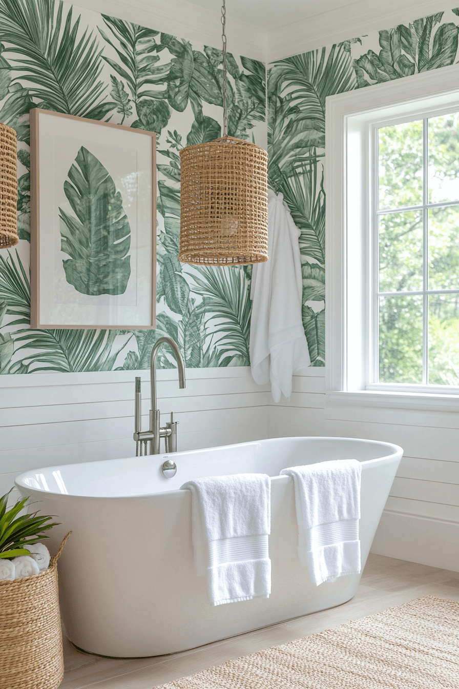 29 Modern Coastal Bathroom Ideas That Feel Like a Spa Without the Price 23
