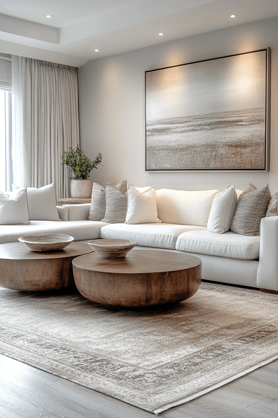 29 Grey and Beige Living Room Ideas That Balance Cool and Warm Tones 23