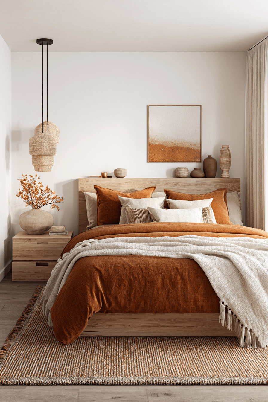29 Warm Bedroom Aesthetic Ideas That Make You Want to Stay In 23
