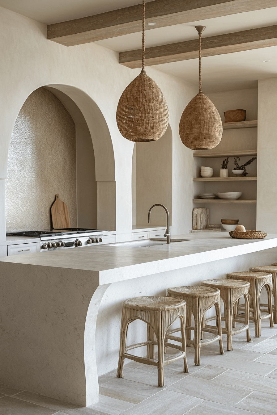 29 Modern Coastal Kitchen Ideas That Look Clean Without Feeling Cold 23