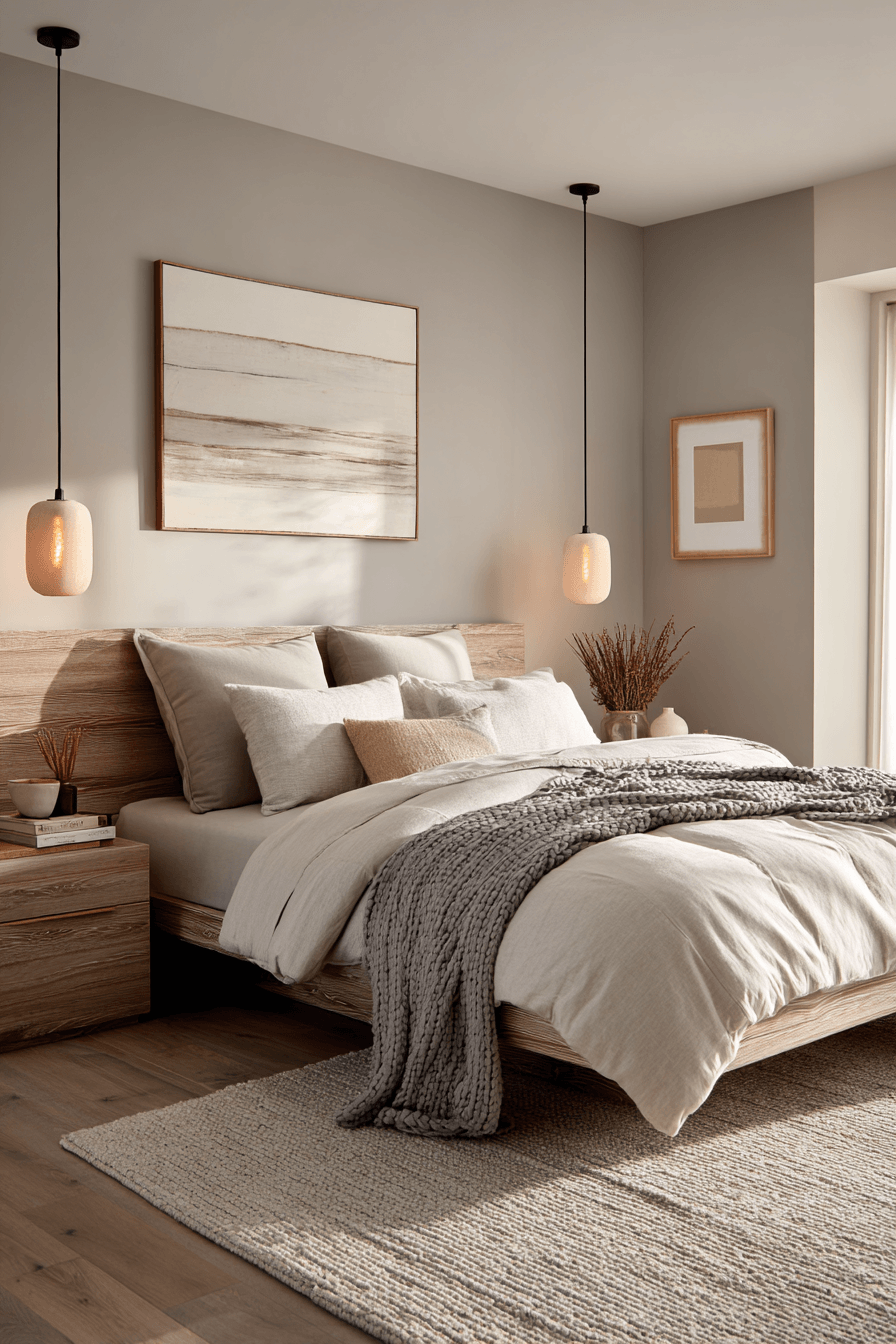 29 Warm Bedroom Ideas for People Who Hate Cold Mornings 23